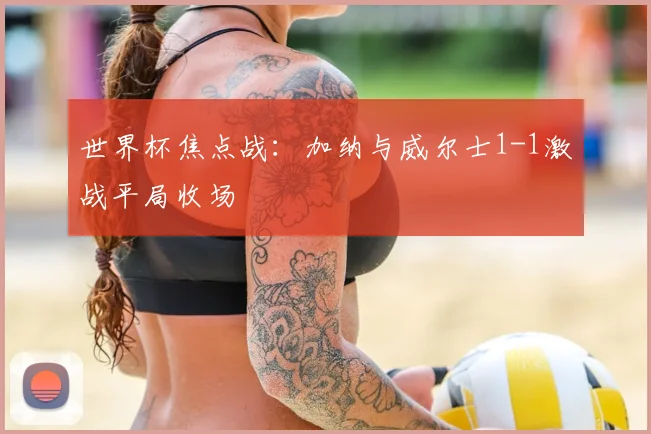 世界杯焦点战:加纳与威尔士1-1激战平局收场